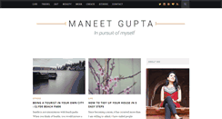 Desktop Screenshot of maneetgupta.com